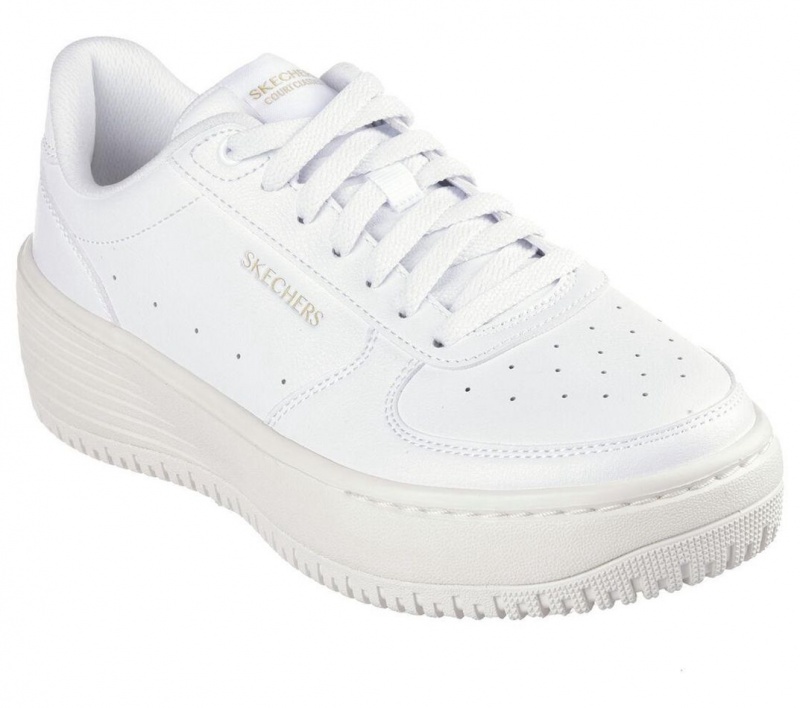 White Skechers Grand 92 - Be Lifted Women's Walking Shoes | NLUF-57961