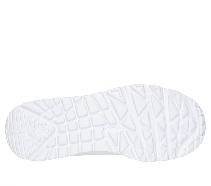 White Skechers Jgoldcrown: Uno Lite - Spread The Love Girls' Sneakers | TUPL-64208