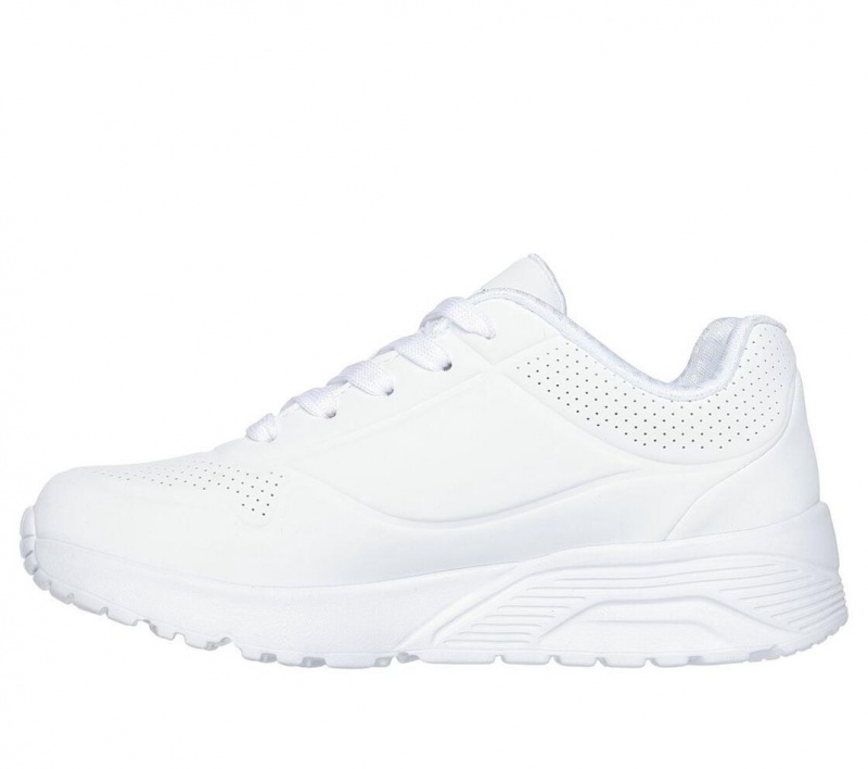 White Skechers Jgoldcrown: Uno Lite - Spread The Love Girls' Sneakers | TUPL-64208