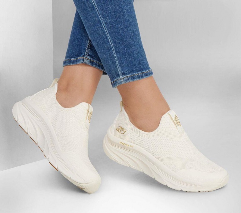 White Skechers Martha Stewart Rf: D'lux Walker - Eclipse Women's Sneakers | BOEH-84356