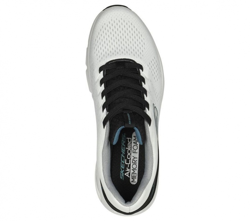 White Skechers Skech-air Ventura Men's Sneakers | QERF-20157