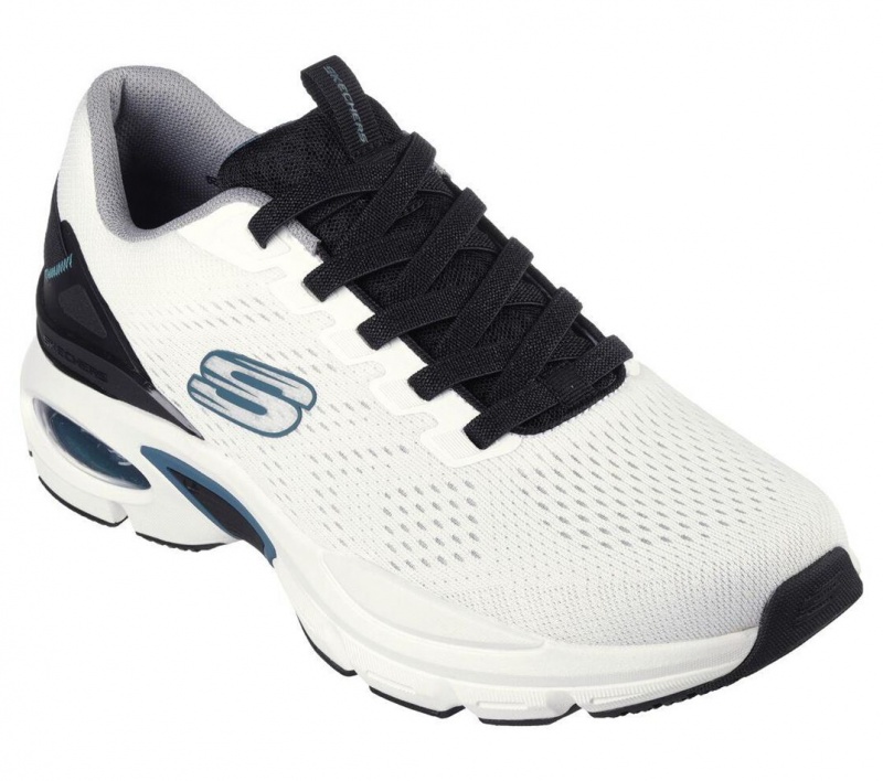 White Skechers Skech-air Ventura Men's Sneakers | QERF-20157