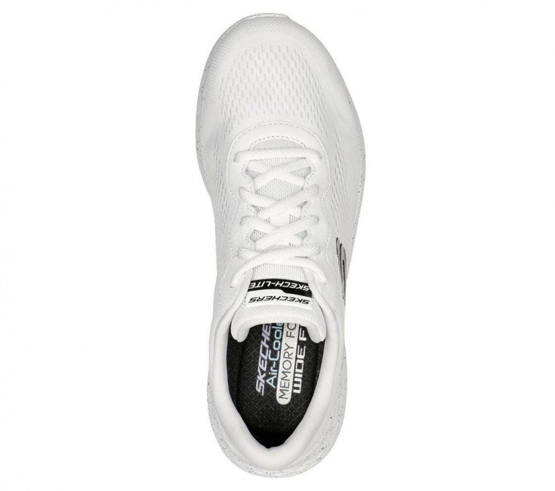 White Skechers Skech-lite Pro Women's Sneakers | ODCS-46937