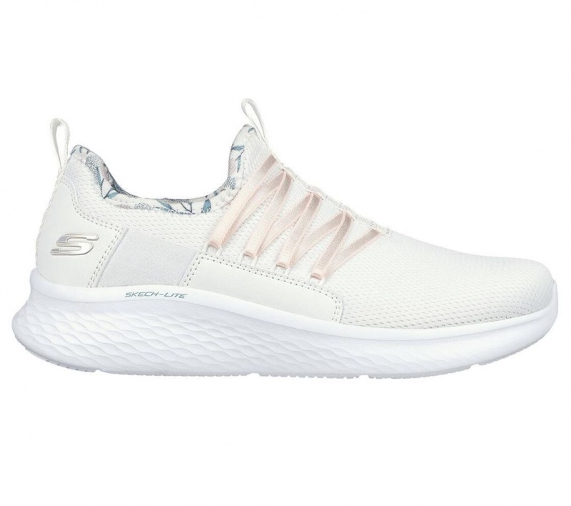 White Skechers Skech-lite Pro - Flourishing Steps Women's Sneakers | SRPG-78530