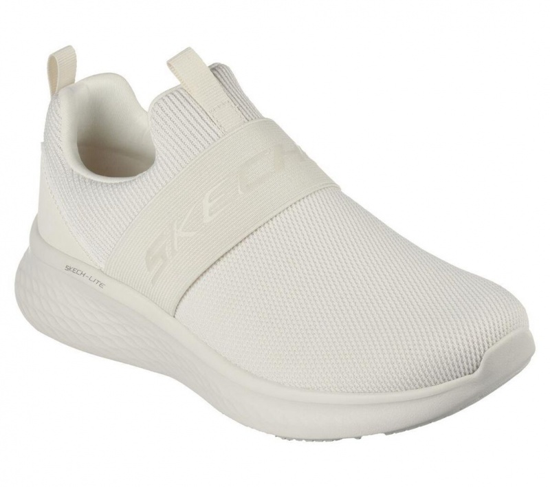 White Skechers Skech-lite Pro - Light Rush Women's Sneakers | IQXP-09761