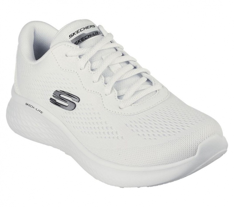 White Skechers Skech-lite Pro - Perfect Time Women's Sneakers | RHYF-72804