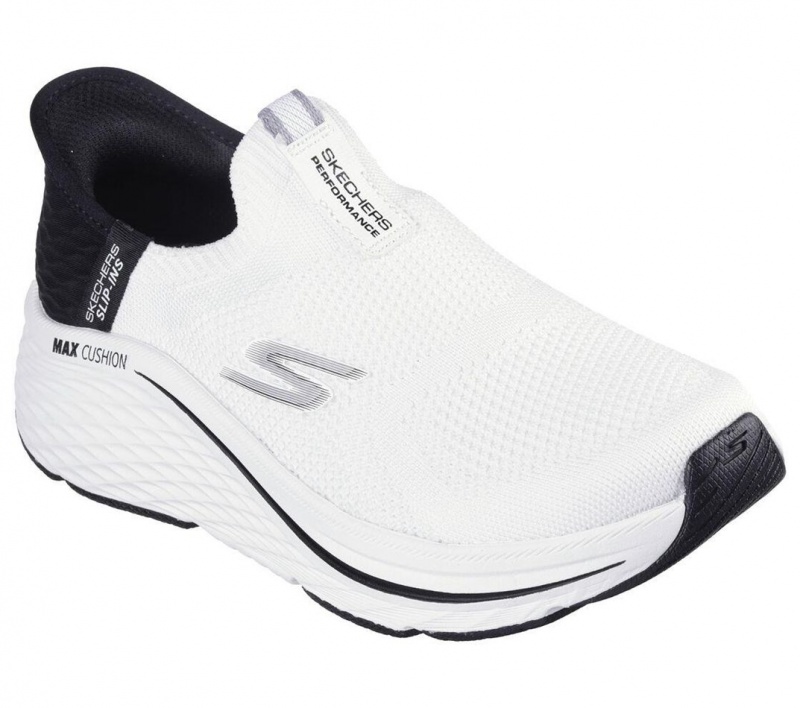 White Skechers Slip-ins: Max Cushioning Elite 2.0 Women's Sneakers | ZBOM-64372