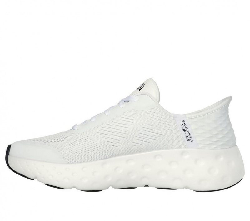 White Skechers Slip-ins: Max Cushioning Hyper Craze Men's Sneakers | UTDX-69841