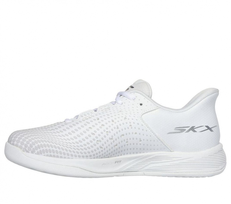 White Skechers Slip-ins Relaxed Fit: Viper Court Reload Women's Sneakers | NGCE-97641