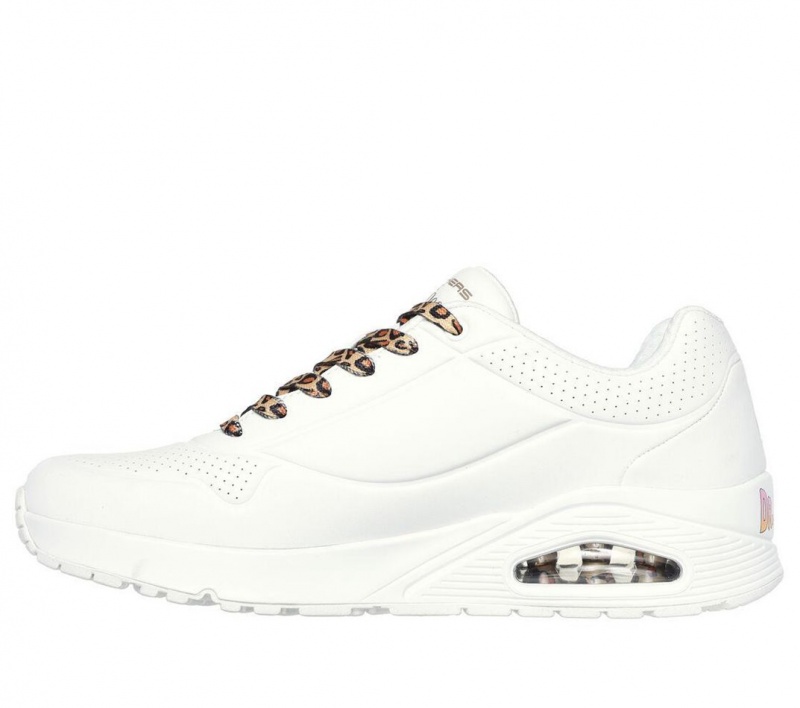 White Skechers Snoop Dogg: Uno - Dr. Bombay Men's Walking Shoes | FGQP-06927