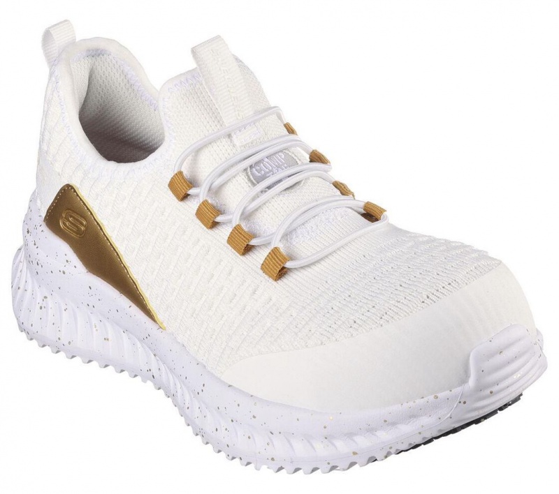 White Skechers Tilido Vaydi Ct Women's Work Shoes | GILU-26103