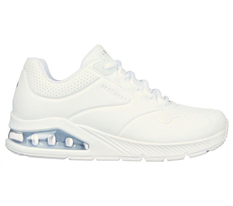 White Skechers Uno 2 - Air Around You Women's Sneakers | JHKS-30186