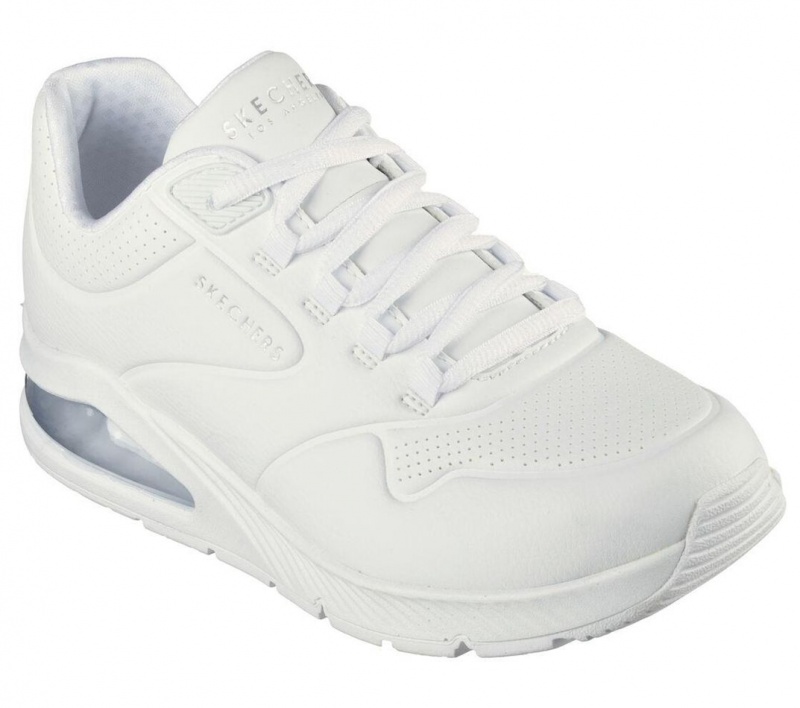 White Skechers Uno 2 - Air Around You Women's Sneakers | JHKS-30186