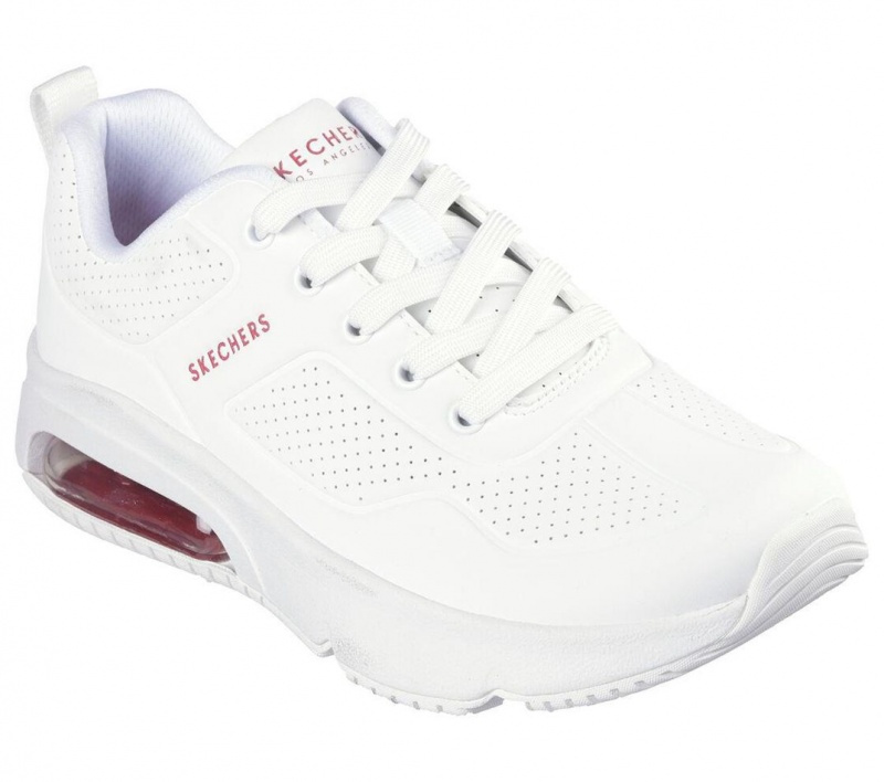 White Skechers Uno Evolve - Infinite Air Women's Sneakers | BXOV-97240