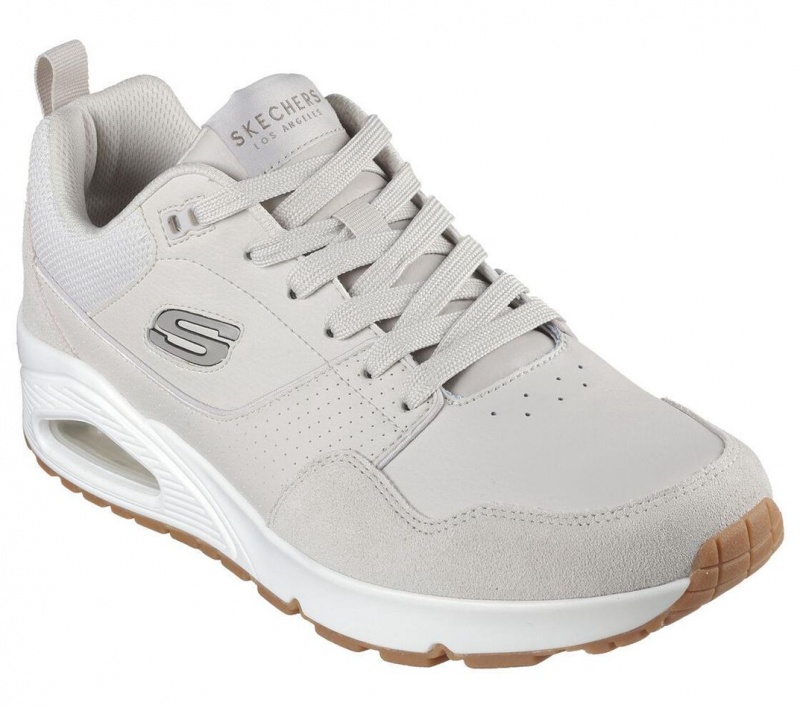 White Skechers Uno - Retro One Men's Sneakers | TFPW-13629