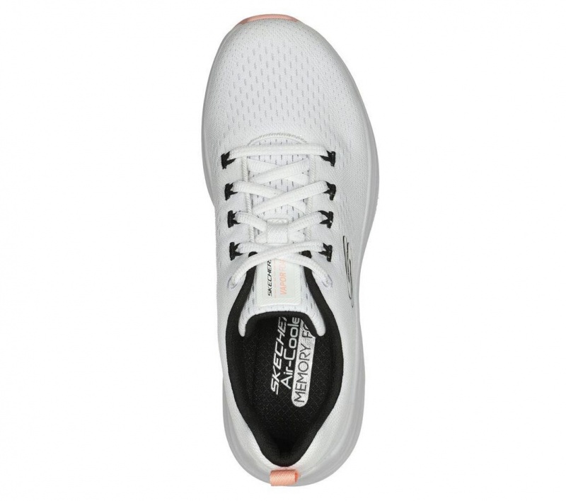 White Skechers Vapor Foam - Fresh Trend Women's Sneakers | TJCF-43769