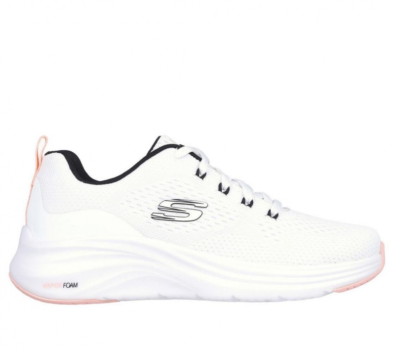 White Skechers Vapor Foam - Fresh Trend Women\'s Sneakers | TJCF-43769