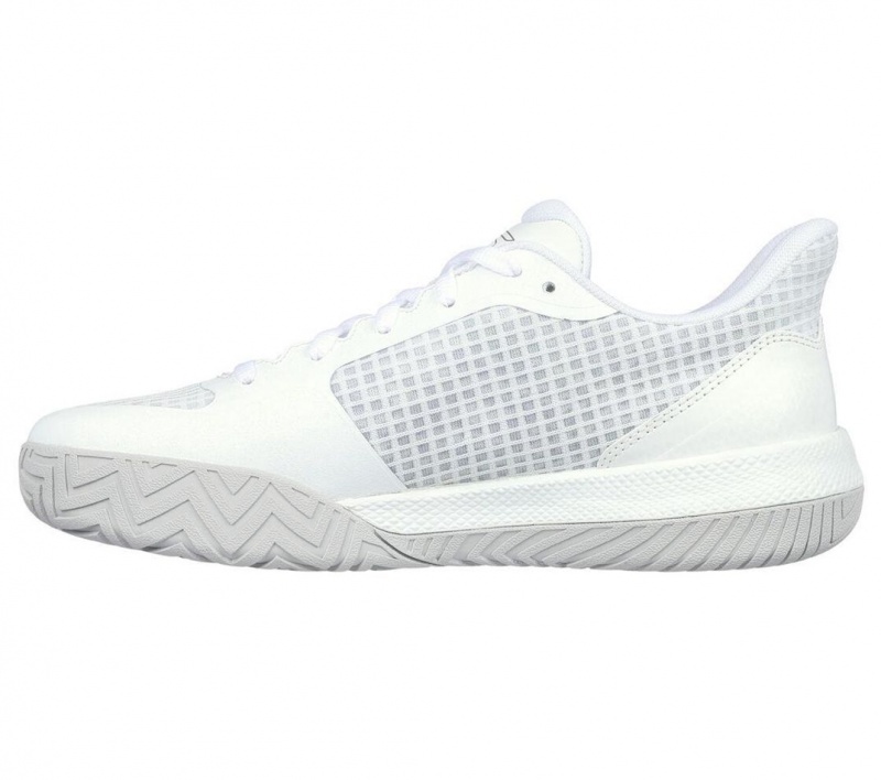 White Skechers Viper Court Pro - Pickleball Women's Sneakers | OHUL-04369