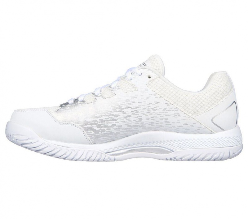 White Skechers Viper Court - Pickleball Women's Sneakers | FBZM-47932