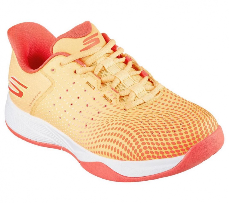 Yellow Skechers Slip-ins Relaxed Fit: Viper Court Reload Women's Sneakers | VCIB-07693